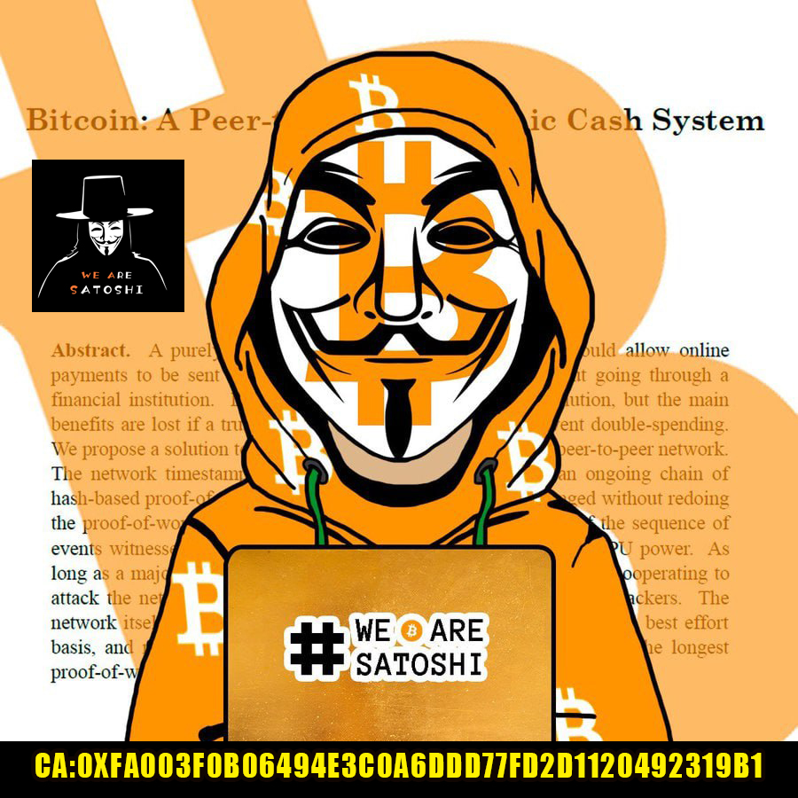 Satoshis_Sol's tweet image. BTC+White Paper=We are Satoshi