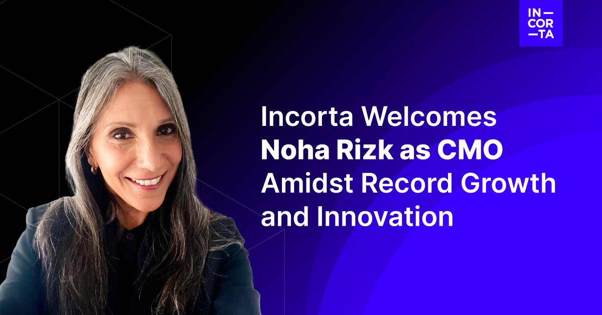 Thrilled to welcome Noha Rizk as our new Chief Marketing Officer! With experience at Meta AI and PayPal, she joins us as we build on a record year of growth and innovation at Incorta.
Read more: lnkd.in/dyvsmjWm
#innovation #nexus #incorta #transformation #dataandanalytics