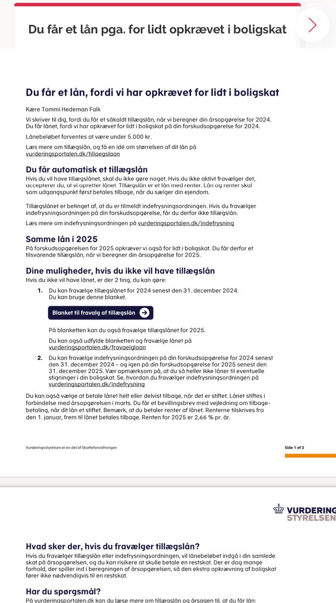 Så…
I kan ikke fortælle mig, hvad mit “lån” er på, men jeg kan kigge på en FAQ og selv måske gætte lidt på det? #dkpol #skat