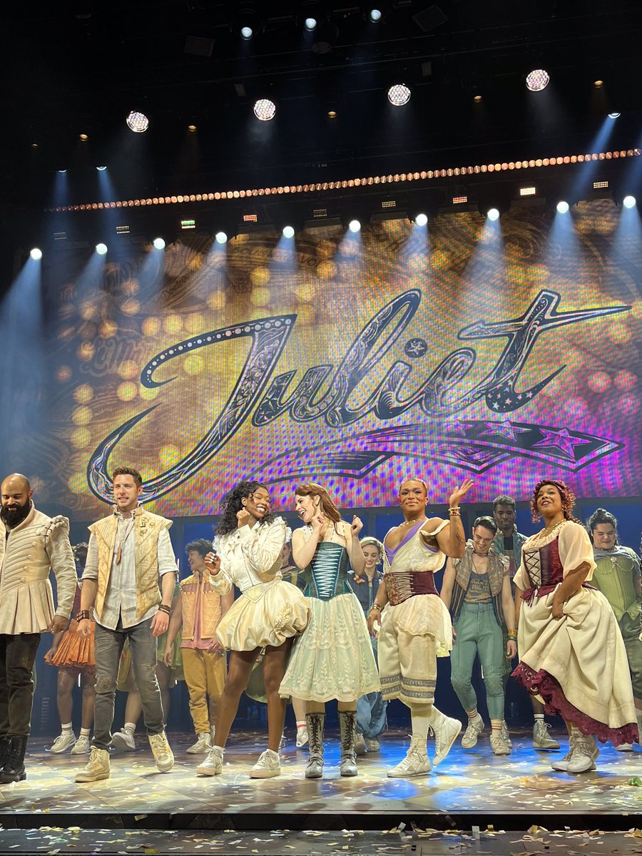 Last eve was the debut (Tue) for the Chicago Broadway performance of “&amp; Juliet” - my wife scored for us front row/center seats via their lottery ☺️ A really fun musical and flawless for opening night. Go see it if you can.