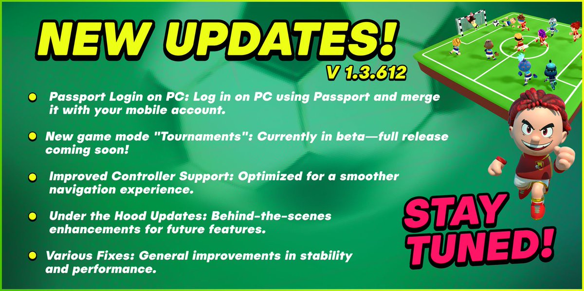 Mokens League (@mokensleague) on Twitter photo Introducing version 1.3.612 of our game, packed with exciting updates!🥳 
#MokensLeague #NFTs #Gamefi #Crypto Introducing version 1.3.612 of our game, packed with exciting updates!🥳 
#MokensLeague #NFTs #Gamefi #Crypto