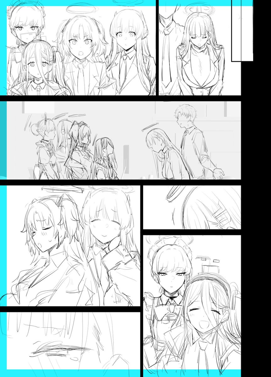 下書きだけでもう死ぬほど面倒くさい こんなネームにしたバカ誰だよエロ漫画なんだから端折れよ 