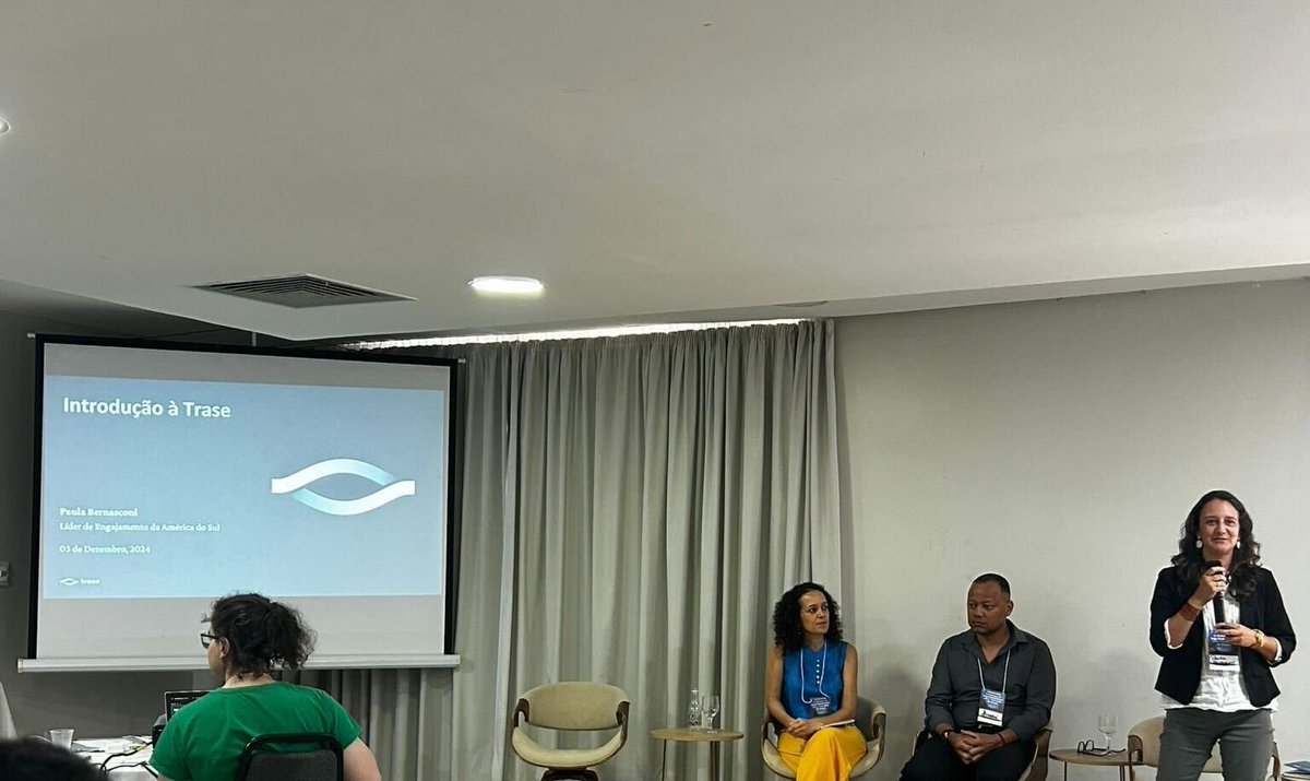 Trase (@traseearth) on Twitter photo 📍<a href="/paulabernasconi/">Paula Bernasconi</a>, our South America Engagement Lead, participated in the III Sustainable Soy Dialogues for the Itaqui Corridor yesterday in #Brazil.
🔎She highlighted how traceability and transparency can support soybean producers committed to #deforestation-free trade. 📍<a href="/paulabernasconi/">Paula Bernasconi</a>, our South America Engagement Lead, participated in the III Sustainable Soy Dialogues for the Itaqui Corridor yesterday in #Brazil.
🔎She highlighted how traceability and transparency can support soybean producers committed to #deforestation-free trade.