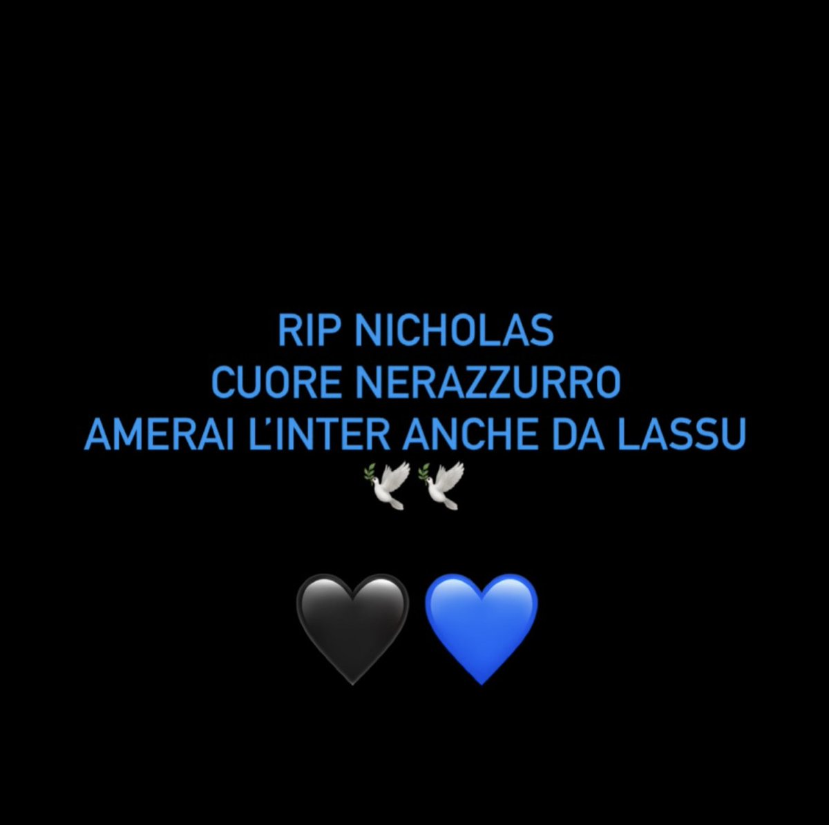InterClubNYC's tweet photo. With immense sadness in our hearts, we share the news of the passing of Nicholas Cudini, beloved Member of our Inter Club, in a tragic accident.

Our thoughts and prayers are with his family and loved ones during this terrible time.

AMALA Sempre, Ciao Cudo 🖤💙🖤 https://t.co/B3Ky2ly0SV