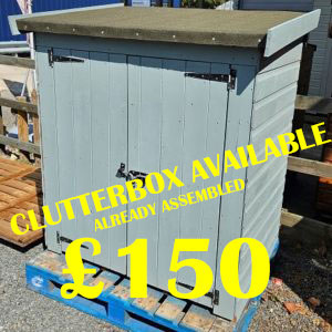 lemonfencing's tweet image. 1 of each in stock! Power Apex 2.1m x 1.5m, Single Binstore 0.83m x 0.87m and a Clutterbox 1.2m x 0.76m. At great prices! Contact us for more information, come in to our Rochford store or visit our website. #Clutterbox #Binstore #Logstore #Powerapex #Powershed #Southend #Essex