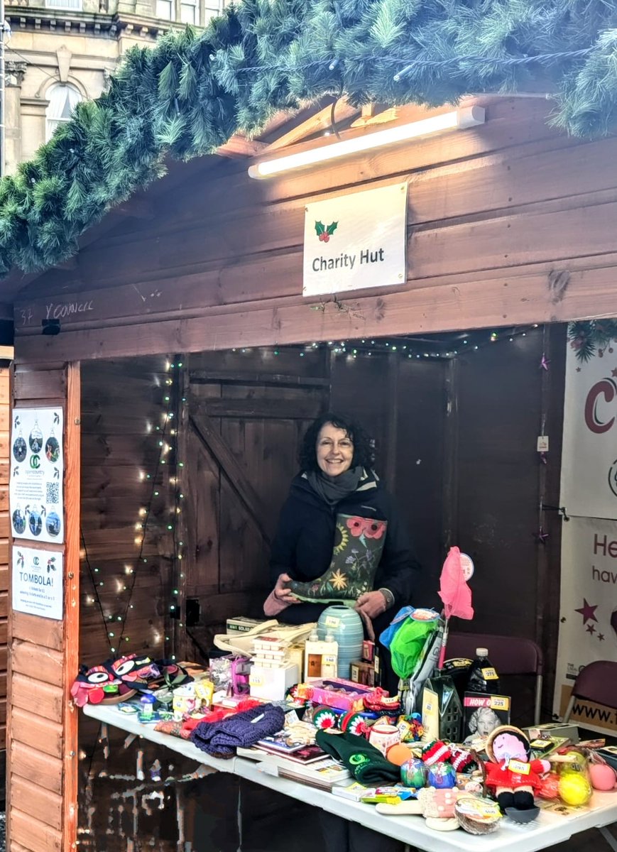 If you're at #HarrogateChristmasMarket this afternoon, come and have a go on our tombola - it's jam-packed with prizes for all ages.
Every £1 raised helps fuel miles more countryside adventures for local people with disabilities!
We're on the charity stall near the cenotaph.