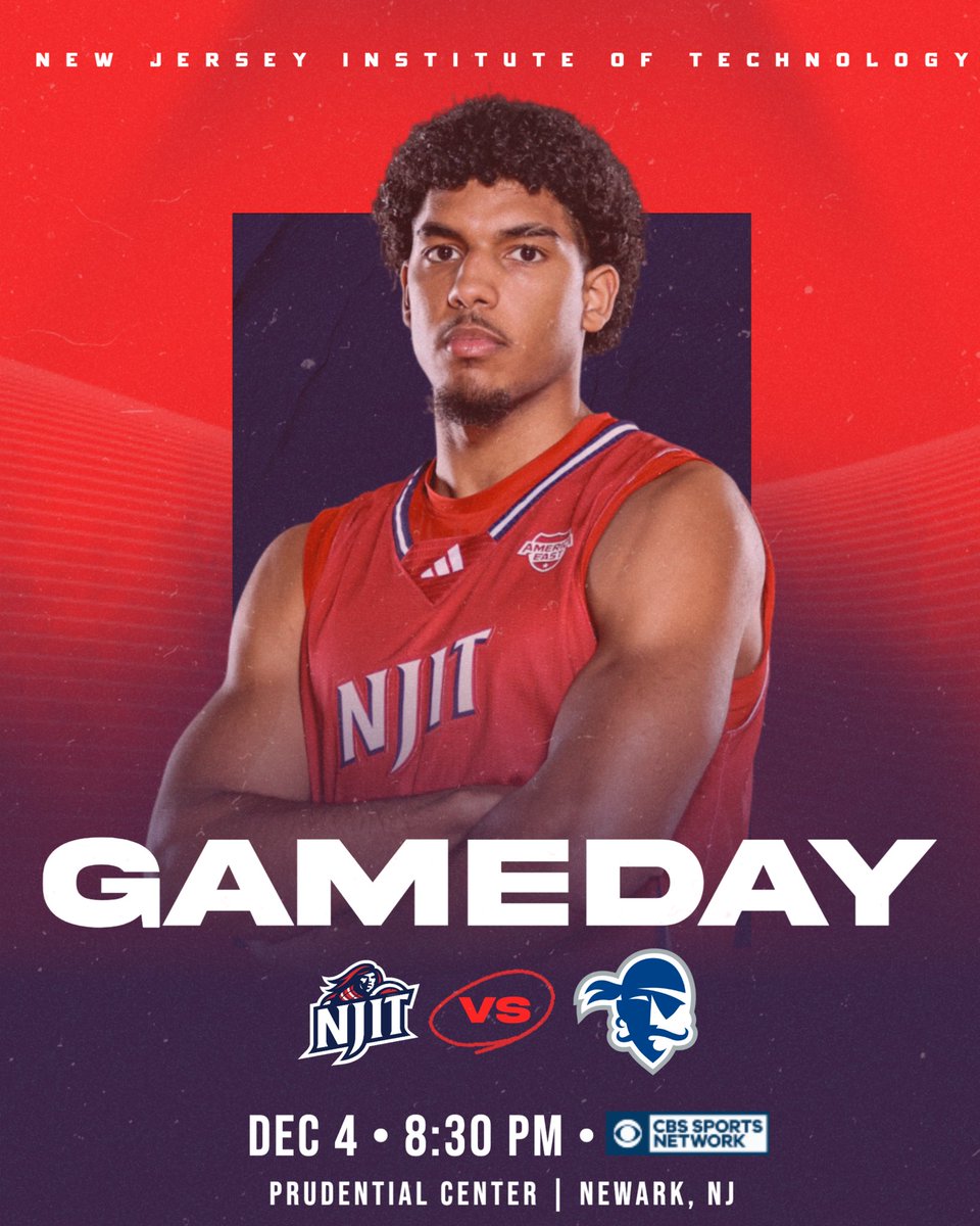 Gameday at The Rock!

🆚Seton Hall
📍Prudential Center
⏰8:30 PM
📺CBSSN
📊 statbroadcast.com/events/statmon…

#RollTech ⚔️