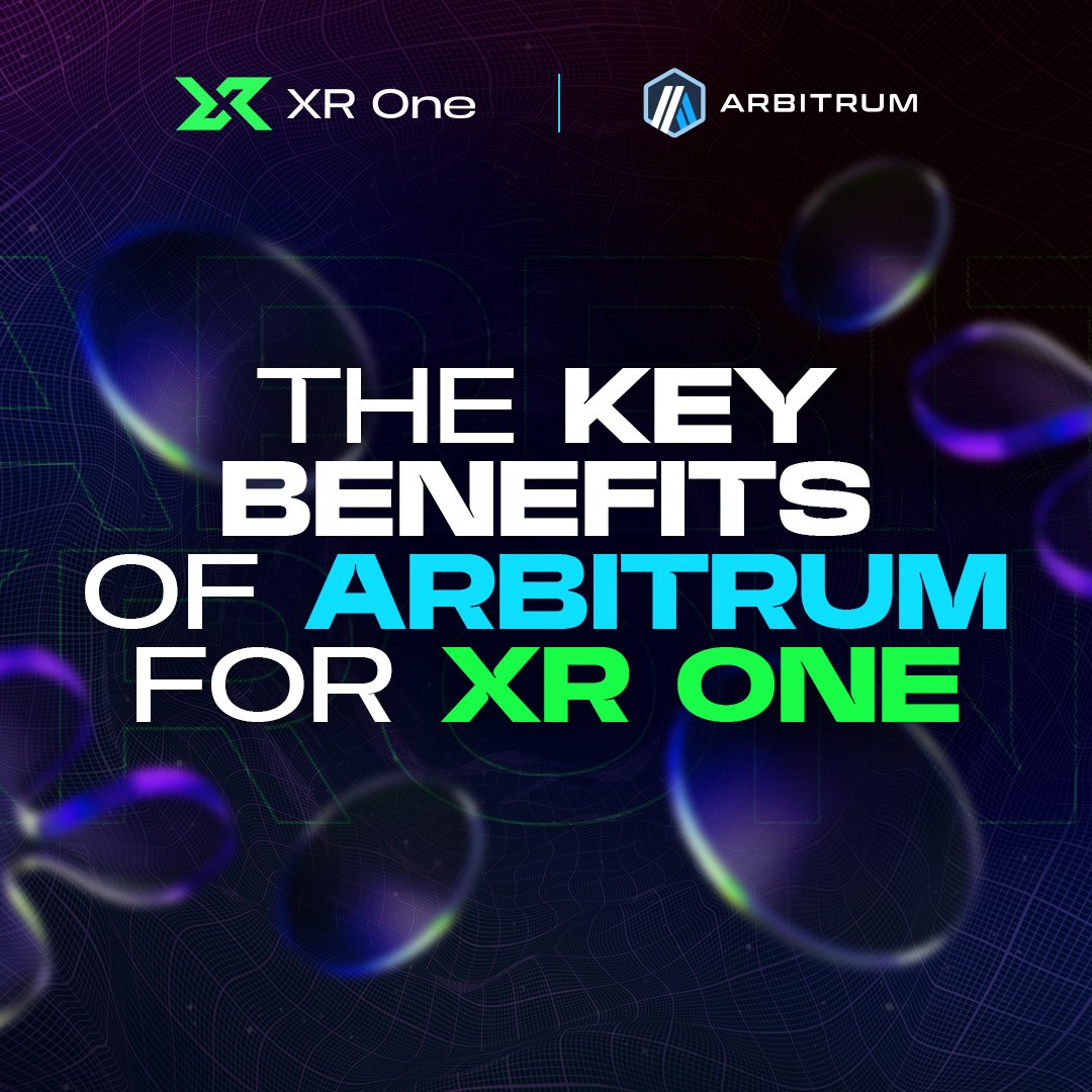 XR_Foundation's tweet photo. The Key Benefits of Arbitrum for XR One 🚀

Arbitrum enables XR One users to transfer tokens, in-game assets, NFTs, and other resources across different blockchains smoothly 🌉 — a necessity in gaming where players interact with multiple ecosystems. By leveraging Arbitrum, XR One minimizes the costs 💸 and time ⏱️ typically involved in cross-chain transactions, enhancing the user experience 🎮 and making it easier for developers to integrate assets across chains 🛠️.

On the other hand, XR One’s platform relies on liquidity bridges 🌐 to support the movement of tokens across chains. With Arbitrum’s infrastructure 🏗️, XR One ensures that users and developers can access liquidity pools regardless of their chain 💧, promoting fluid economic activity within the XR One network 💹.

Above is just part of the benefits of Arbitrum Orbit; you can learn more here: https://t.co/8ygwAEffck

#XR #XR #Arbitrum