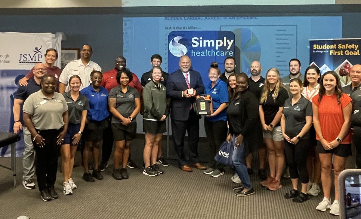 Simply Healthcare Plans (@simplyfl) on Twitter photo Florida’s first self-service heart screening program in Duval County public high schools is underway thanks to Simply Healthcare’s $100,000 investment in <a href="/WHOWEPLAYFOR/">Who We Play For</a> mission. Florida’s first self-service heart screening program in Duval County public high schools is underway thanks to Simply Healthcare’s $100,000 investment in <a href="/WHOWEPLAYFOR/">Who We Play For</a> mission.