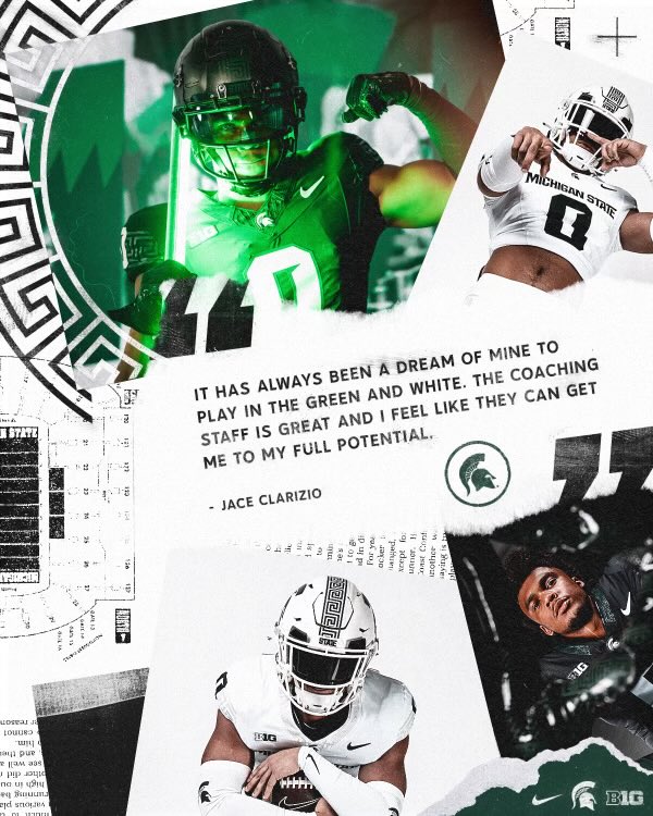 He’s Staying Home 🏡 EL 👉🏾EL!!! Spartan Nation we have a special talent staying home. Blessed to have the opportunity to develop home grown talent. Jace let’s get to work!!  Go Green!!!🟢⚪️