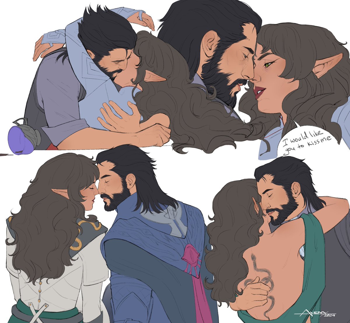 aveny11's tweet image. sometimes Lucanis needs Rook more than coffee  

#dragonage #dragonageveilguard #lucanisdellamorte