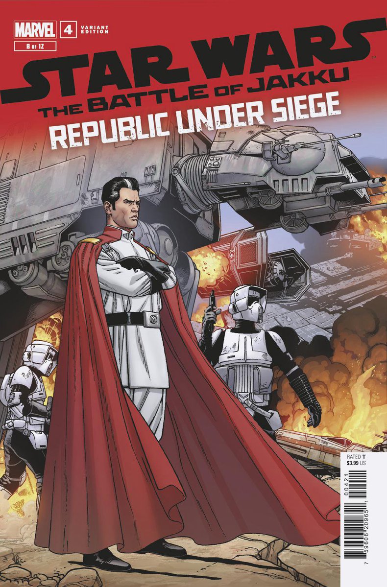 #STARWARSWEDNESDAY

STAR WARS: BATTLE OF JAKKU - REPUBLIC UNDER SIEGE #4 variant by <a href="/RamonRosanas/">Ramon Rosanas</a>. Ramon has been doing some amazing covers for us! Look for more!

ON SALE TODAY!!! <a href="/msiglain/">Michael Siglain</a> <a href="/MikeyJBasso/">MikeyJBasso</a> #starwars