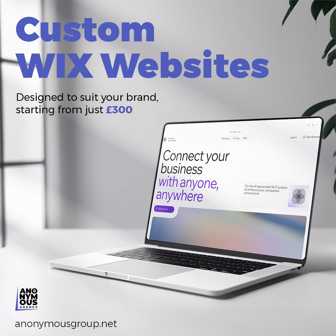 Anonymous Agency (@anongroupnet) on Twitter photo Looking for a stunning, user-friendly website to showcase your business? We've got you covered!
π» Custom websites designed to your needs, starting from just Β£300 + VAT!
π enquiries@anonymousgroup.net
#WebsiteDesign #SmallBusiness #Wix #Partner Looking for a stunning, user-friendly website to showcase your business? We've got you covered!
π» Custom websites designed to your needs, starting from just Β£300 + VAT!
π enquiries@anonymousgroup.net
#WebsiteDesign #SmallBusiness #Wix #Partner