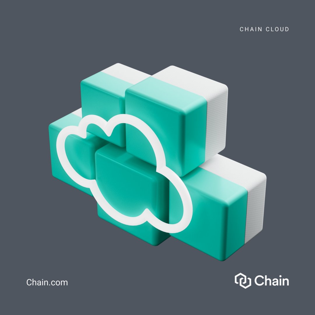 Chain's tweet photo. GM 🌞
Take your backend operations to the next level with #ChainCloud. ☁️
🔗 Join today: https://t.co/fLkLFiXn3e https://t.co/PkY6umcQsn