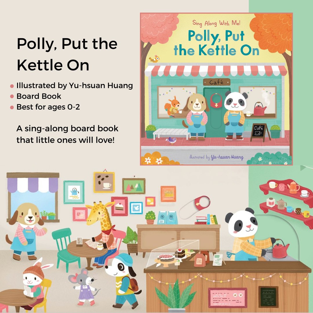 Candlewick's tweet image. Published this week from Candlewick Press! 📚🤩
1- Love Is Here with You - By Jyoti Rajan Gopal and illustrated by Nabi H. Ali
2- Polly, Put the Kettle On - Illustrated by Yu-hsuan Huang
3- No, Nancy, No! - By Alice Tait
#BookBirthday #NewBooks #BookReleases #DecemberBooks