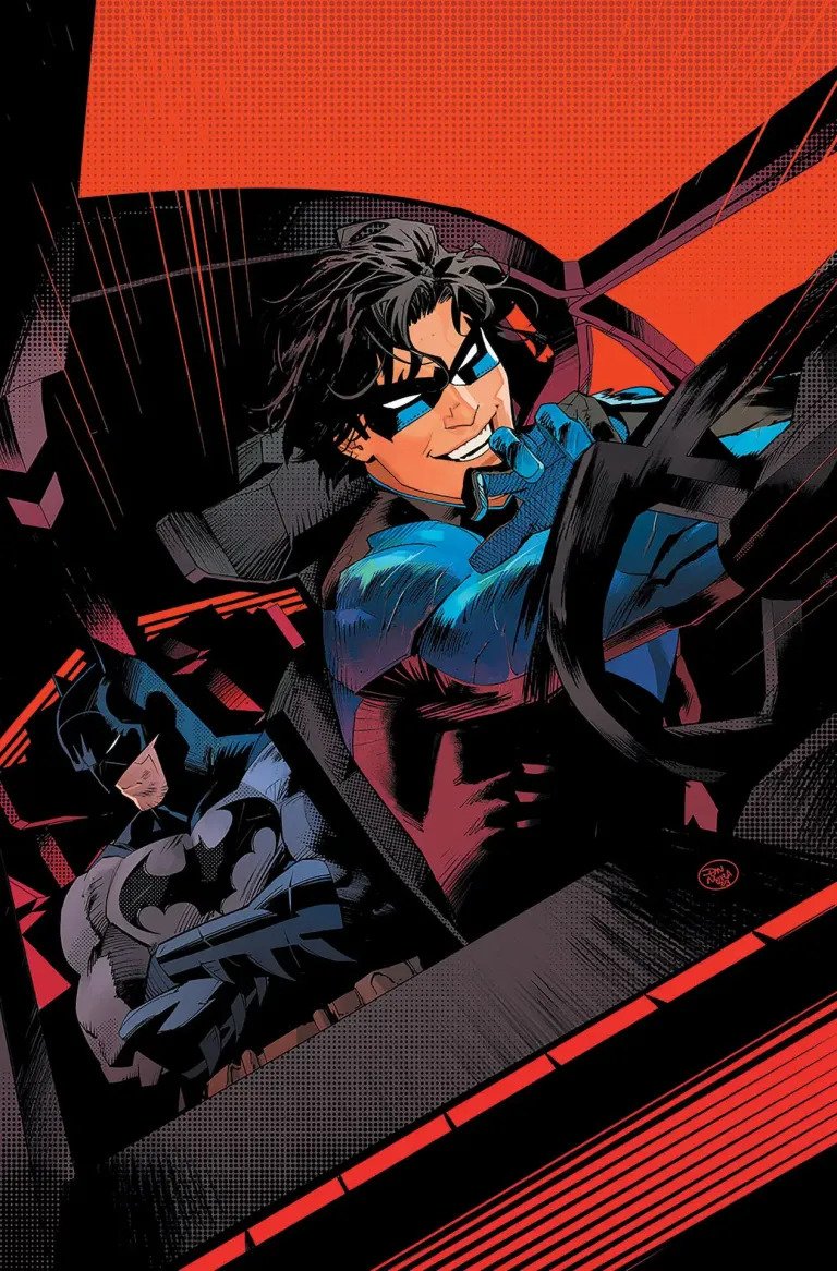 nightwingriah's tweet photo. Nightwing and Red Hood by Dan Mora https://t.co/sC1tVc3j77