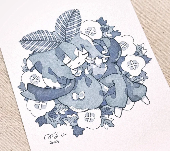 すやすやミズアオ