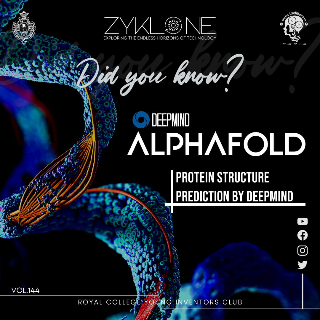 RCYICMembers's tweet photo. AlphaFold: Protein Structure Prediction by DeepMind

#ZYKLONE24
#RCYIC https://t.co/DYeOlmR4Wp