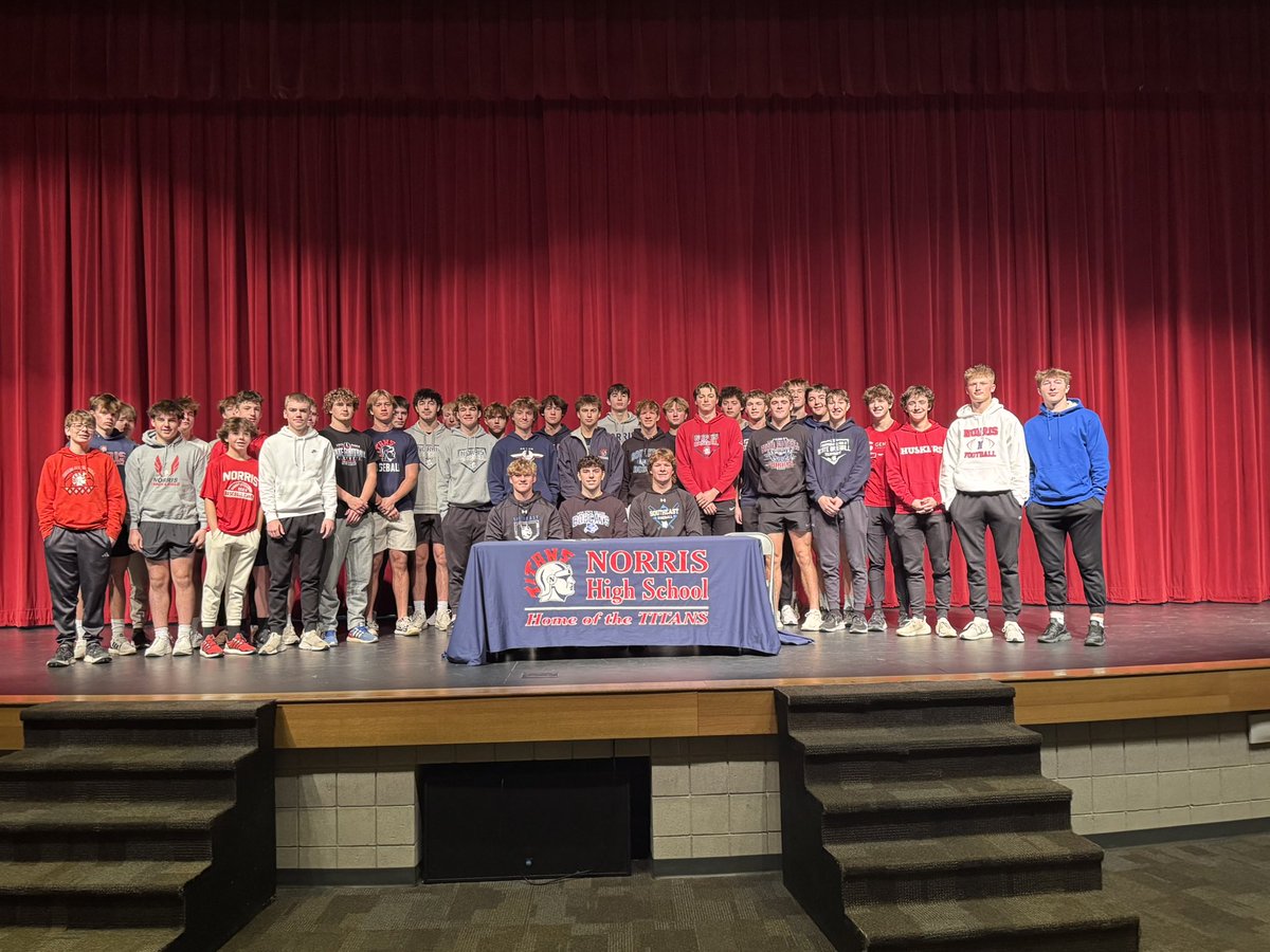 Signing day!
Thankful for all the support from everyone.
<a href="/SCCBASEBALLNE/">SCC Baseball</a> <a href="/Norris_Baseball/">Norris Baseball</a>