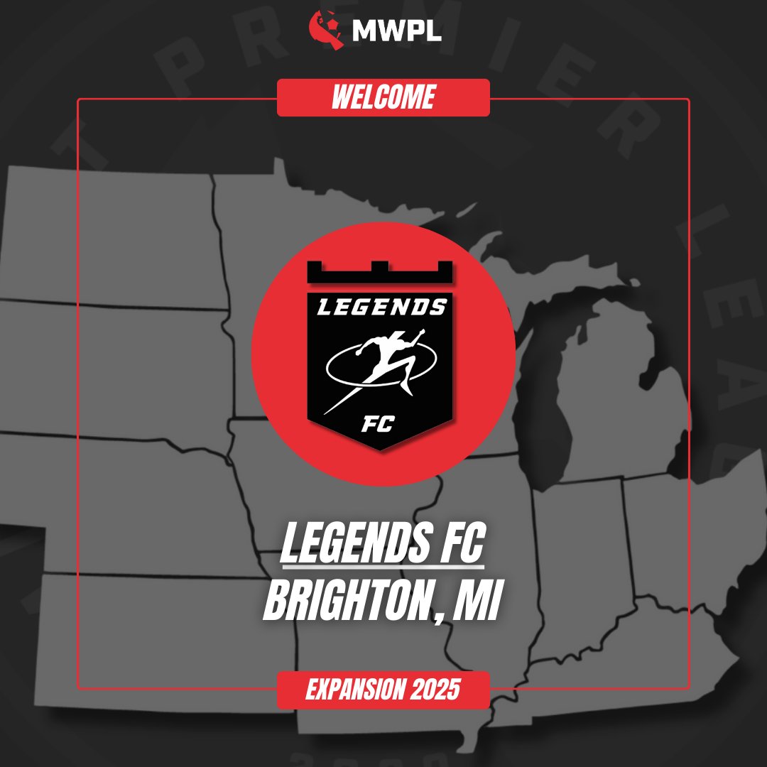 Midwest Premier League (@midwestpl) on Twitter photo πππππππππ ππππ
Welcome to the MWPL, <a href="/Legends_FC_MI/">Legends_FC_MI</a> ! π΄β«
The Brighton, MI-based club will join the Great Lakes Conference in 2025, calling the Legacy Center Sports Complex their home.
π’π midwestpl.com/2024/12/04/legβ¦ πππππππππ ππππ
Welcome to the MWPL, <a href="/Legends_FC_MI/">Legends_FC_MI</a> ! π΄β«
The Brighton, MI-based club will join the Great Lakes Conference in 2025, calling the Legacy Center Sports Complex their home.
π’π midwestpl.com/2024/12/04/legβ¦