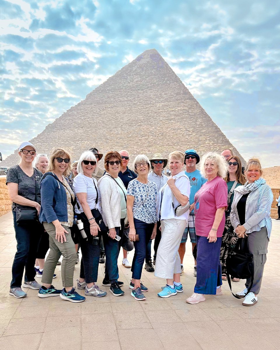 goaheadtours's tweet image. Sharon visited Egypt for free and got to share her passion for travel with others by becoming a Group Coordinator—and you can, too! Join our Group Coordinator program: goaheadtours.me/4fUVVYR. #groupcoordinator #groupprogram #travel #travelinspo
