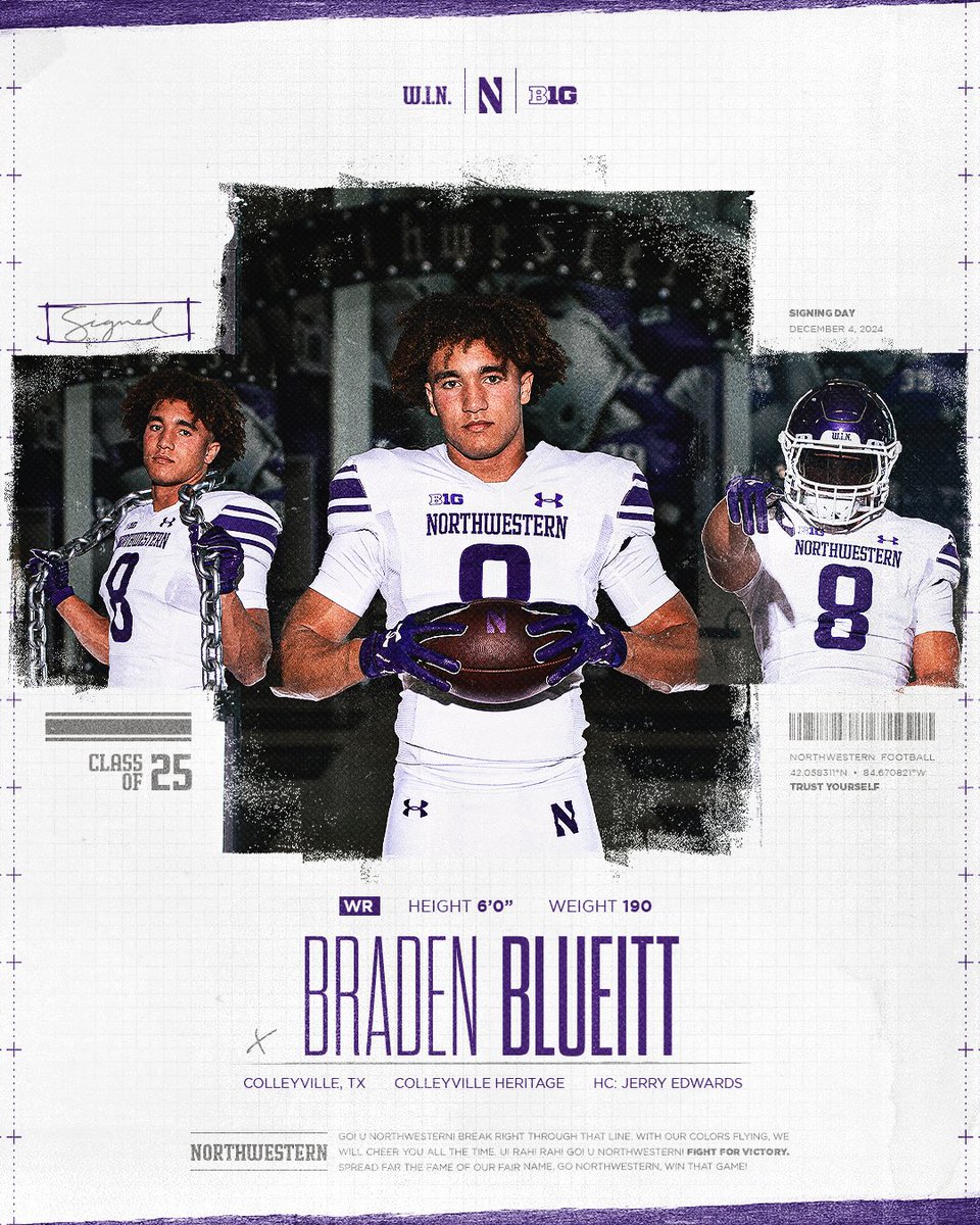 SIGNED✍️

Welcome to the family, Braden Blueitt!

#GoCats x <a href="/BradenBlueitt/">Braden Blueitt</a>