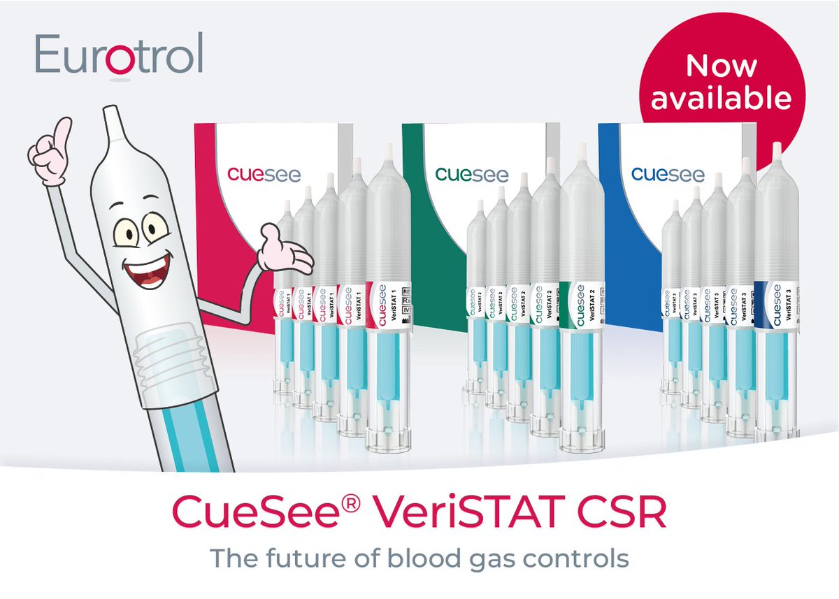 Eurotrol's tweet image. Blood Gas controls will never be the same again! 

No glass shards or possible cut fingers.  Fifteen-minute open vial stability time.

Curious? Need to know more?  Contact our Product Specialist team at 502-501-1180 ext 1.
#bloodgas #POCtesting #cliaregulations #respiratorycare