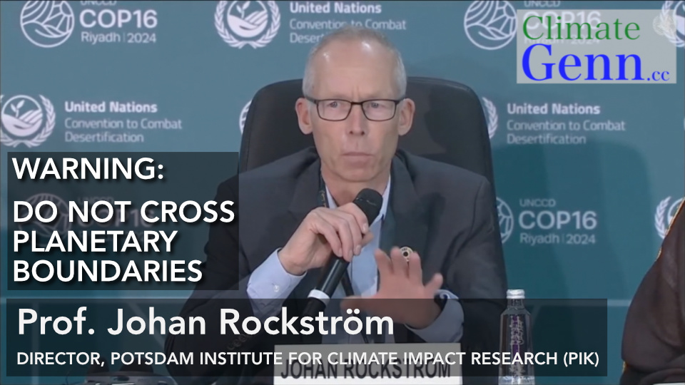 🌍 Prof. Rockström: Humanity faces a critical juncture: land misuse drives climate &amp; biodiversity crises. Action at #COP16 vital to restore balance. genn.cc/professor-rock…
#Sustainability #LandRestoration
