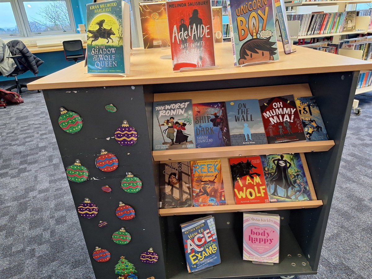 KpssL's tweet photo. Some fantastic new books to borrow for the holidays @KpssL @EnglishKpss @KingsParkSec https://t.co/8Cuzke33G7