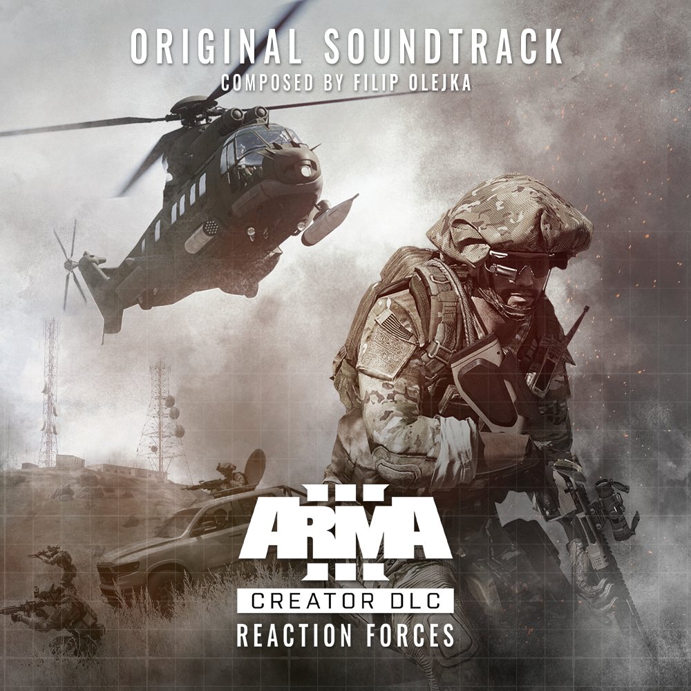 Attention, recruits! 🎧 The Reaction Forces Original Soundtrack is now streaming on Spotify, Apple Music, and Amazon Music! 🌌 Dive into the emotional, atmospheric soundscapes that brought the CDLC to life. 🎶 More info and links: reactionforces.rotators.net/#soundtrack #Arma3 #ReactionForcesOST
