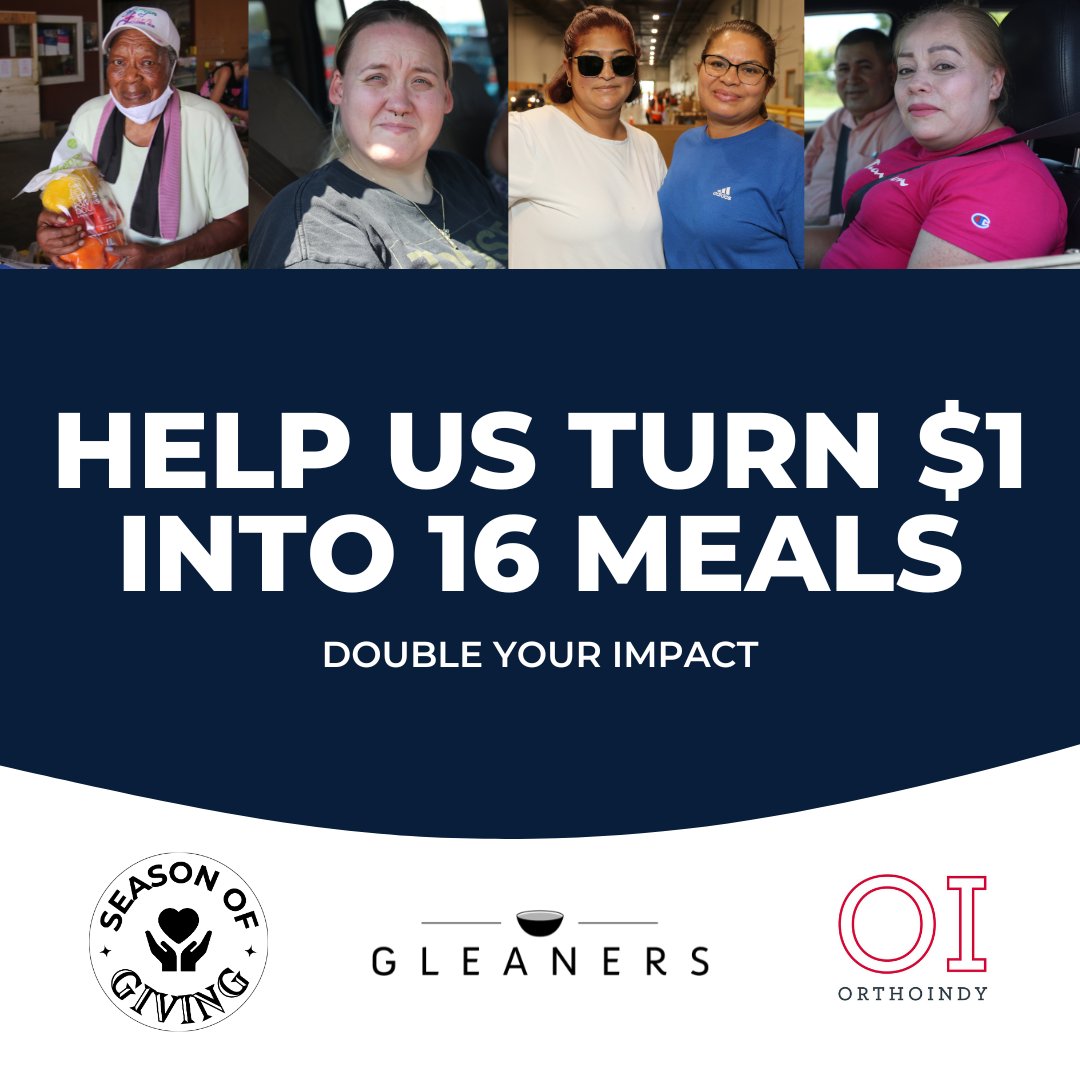 The Season of Giving is here! Thanks to the <a href="/OrthoIndy/">OrthoIndy</a>  Foundation, your donation will be matched dollar for dollar thru Dec. 31. 

Give Today: shorturl.at/rfP52