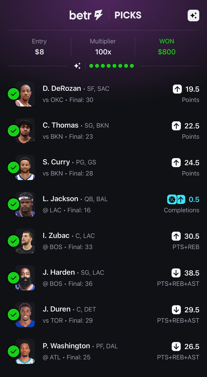 CarryParlays's tweet image. $100 to Someone who LIKES/RT/FOLLOWS ☢️🚀⚡️

BEEN ONA HEATER 💥🤝🔥

DUBCLUB CASHED 90% OF THE SLIPS IN THE PAST 3 DAYS ✅🏦

#Betr #Prizepicks #Xgambling