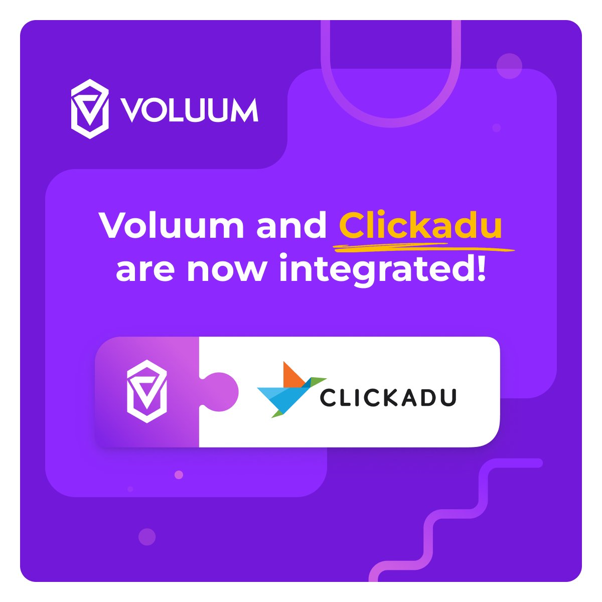 🚨 Big news: The most requested traffic source integration is here – say hello to <a href="/ClickaduAds/">Clickadu</a> o! 🎉 All it takes? Just 30 seconds to integrate. Ready to level up? 📈

🔗 Learn more in the docs: doc.voluum.com/article/clicka…

#adtracking #campaignoptimization #affiliatemarketing