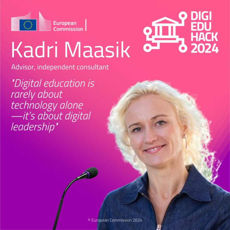 EUDigitalEdu's tweet image. "Digital education is rarely about technology alone — it’s about digital leadership." - Kadri Maasik, Senior EdTech Consultant

Discover the key highlights from the 2024 @DigiEduHack Main Stage event that recently took place in Tallinn last month!🇪🇪🇪🇺

More below👇

#DEAP