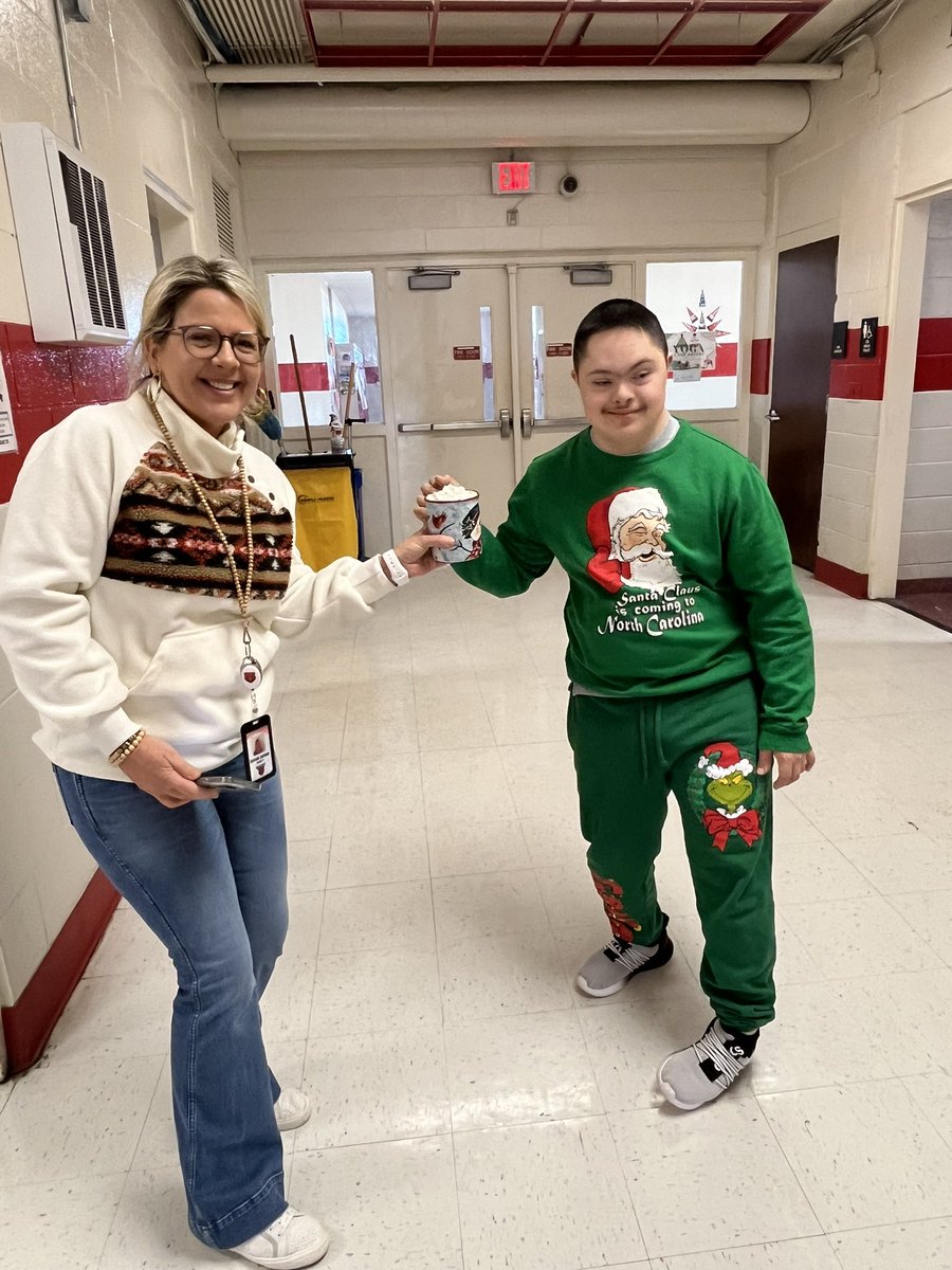 Day 1 of “12 Days Until Break” - our Bear Essentials cafe delivered coffee and drinks orders complete with vintage mugs! #BearDown