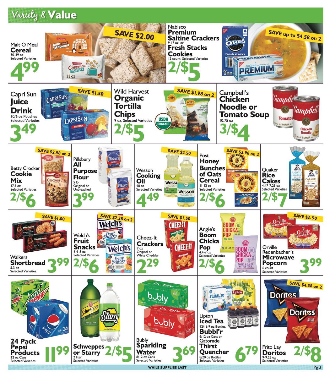 This Week's Specials!