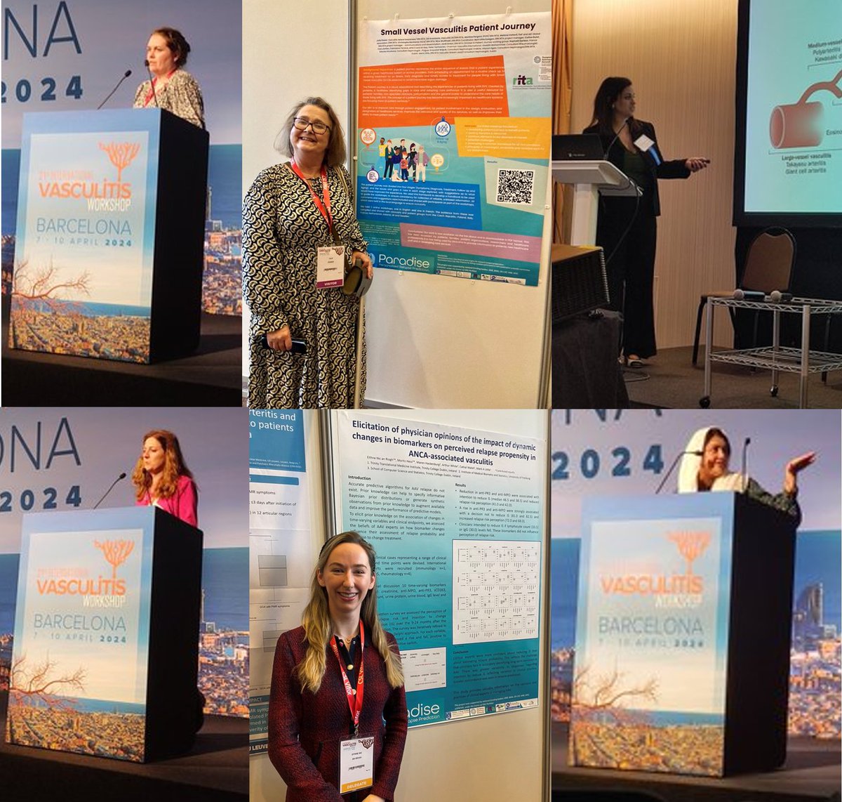 2024 Hightlights on <a href="/PARADISE__AI/">PARADISE</a>: 
21st Workshop <a href="/VasculitisBCN24/">Vasculitis Workshop Barcelona #VasculitisBCN2024</a>  with our wonderful participants <a href="/Stones__/">Sinead Stoneman</a> from <a href="/UCC/">UCC Ireland</a> , Julie from <a href="/VasculitisIA/">VIA</a> , <a href="/julianadraibe/">Juliana Draibe</a> from <a href="/idibell_cat/">IDIBELL</a>, Elisa from <a href="/KTHuniversity/">KTH Royal Institute of Technology</a>, <a href="/eit3394/">Eit</a> from <a href="/TCDTMI/">TTMI - Trinity Translational Medicine Institute</a> and <a href="/jammshi/">jamshi</a> 
vasculitis-barcelona2024.com