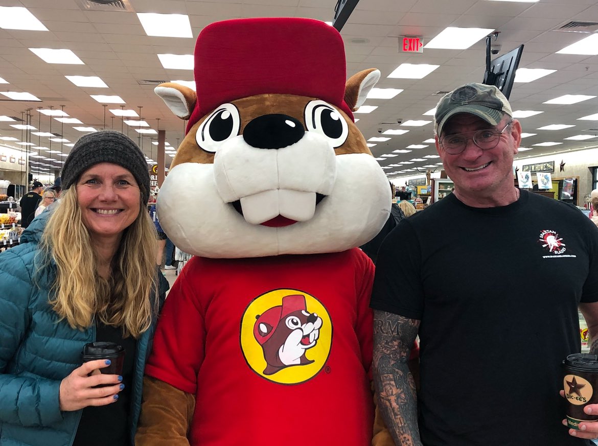Happy Birthday to my best friend, my protector, my love, my partner, and the only person I know who would be as excited to pose with Buc-ee as I am. Thank you for holding me up and making me laugh every single day. I couldn’t do life without you