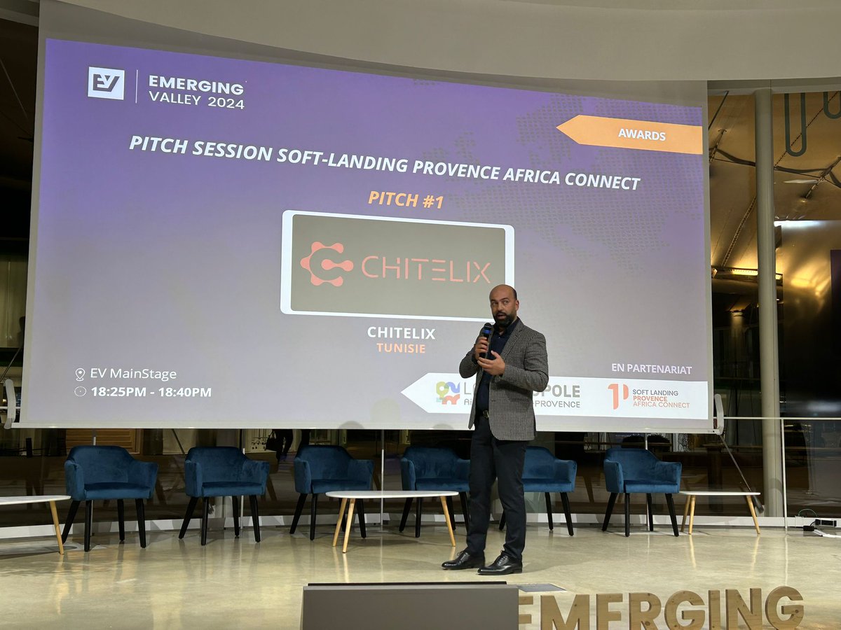 oneprovence13's tweet photo. Retour sur @emergingvalley 2024 🚀
Hier, The Camp à Aix-en-Provence a vibré au rythme de l'innovation et de l'entrepreneuriat avec EMERGING Valley, le rendez-vous incontournable pour connecter l'Afrique et l’Europe autour de la #Tech, des #startups, et des solutions d’avenir.
🔎 Au programme : conférences, ateliers, networking et des thématiques au cœur des enjeux actuels : IA, santé, villes durables, industries créatives, et financements.

Une belle journée d'inspiration et de collaboration, conclu en beauté avec la remise des prix Provence Africa Connect 2024. Félicitations à L'Officine du Monde pour ses solutions en santé, et Growth Energy pour ses innovations dans l'énergie durable. 🚀

Bravo à tous les participants et acteurs qui font de notre territoire un pont stratégique et innovant entre l’Europe et l’Afrique. 🤝

#OneProvence #AixMarseilleProvence