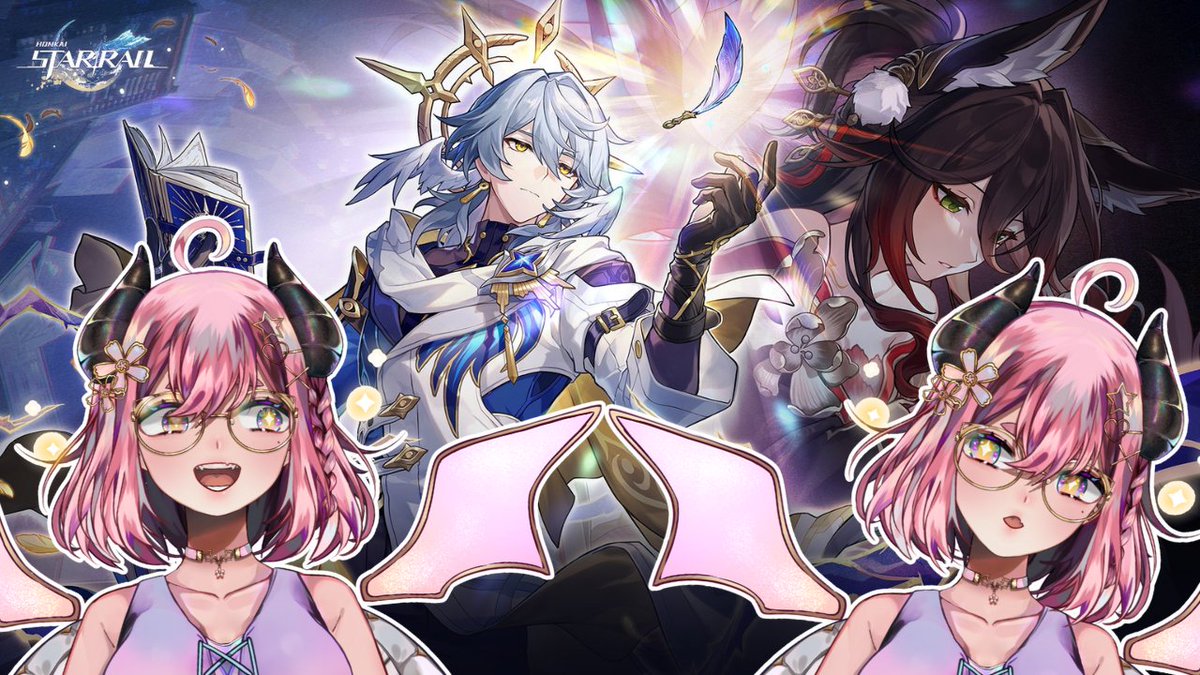 summertivity's tweet image. Happy Patch Day ♡
I will be streaming the new Honkai: Star Rail story update later today at 7pm CET! 

I'm so excited to see Mr. Wings again 😭

Join me and let's scream together 😤