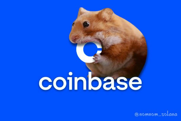 epictetus_sol's tweet photo. $nomnom will be the first hamster on @coinbase https://t.co/q1PvPzPyQl