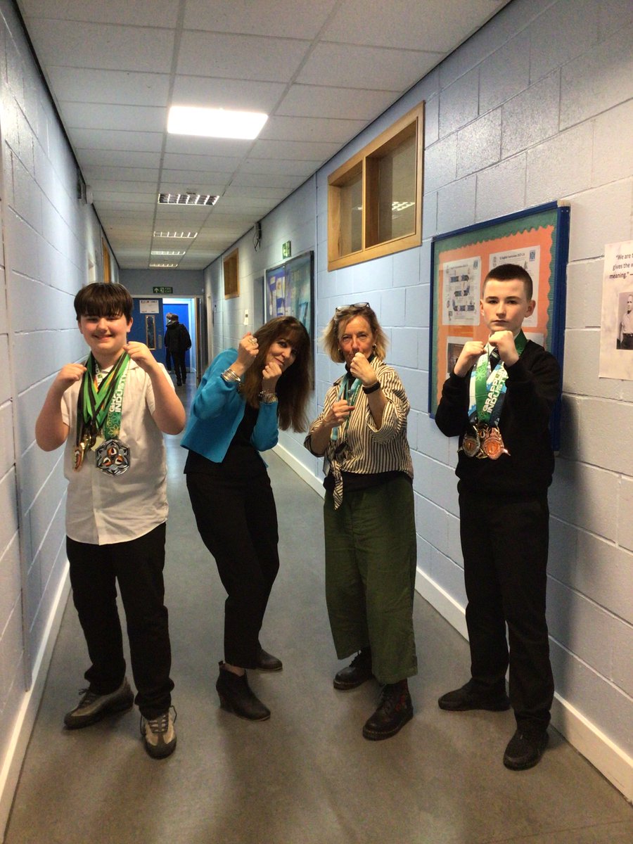 📸Well done to Callum and Patrick in S2 for winning awards in Grappling and MMA! 🏅