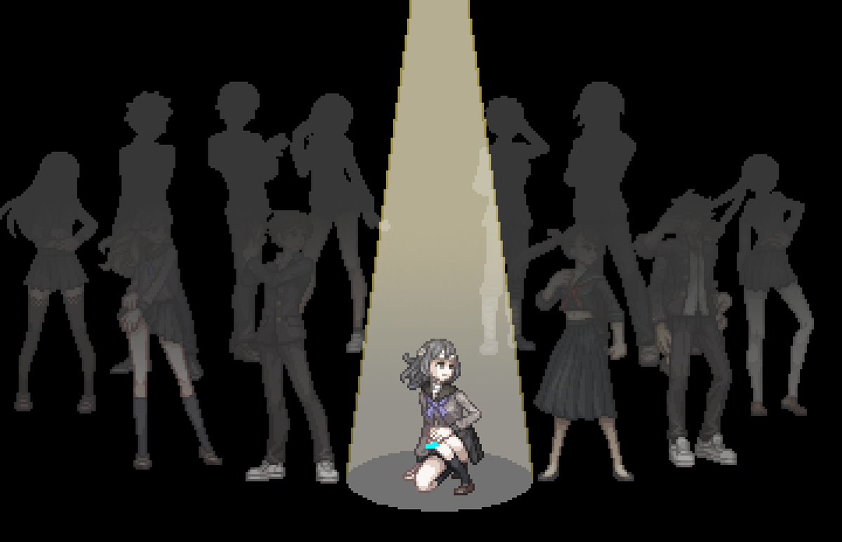 시노노메 료코 #pixelart #ドット絵 #十三機兵防衛圏