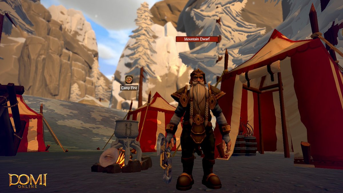 December is upon us at Domi Online!❄️

With the winter storm of the next public playtest approaching, the Vyorkur Mountains stand as a crucial destination for adventurers seeking to complete their full glacial armour set!⚔️

Treacherous Yetis await your arrival, towering