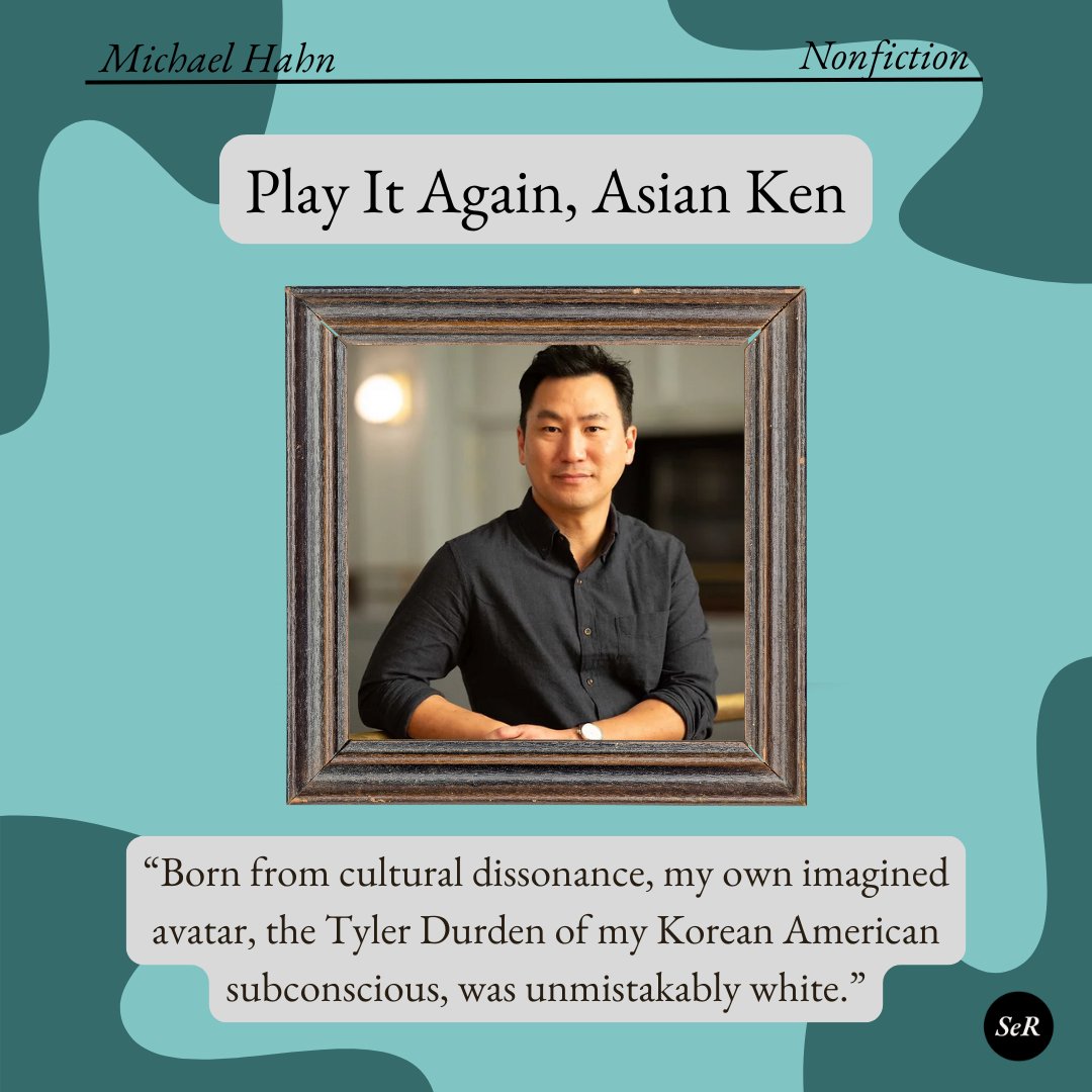 Michael Hahn’s “Play It Again, Asian Ken” is a thought-provoking nonfiction story about diaspora, assimilation, and the journey to embracing one’s heritage after years of not belonging.

Click the link in the bio to read the complete story!