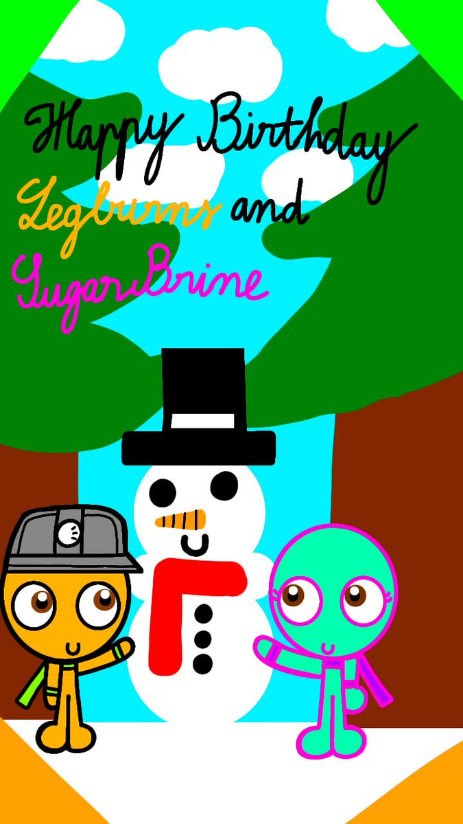 Happy birthday, <a href="/LegBurns/">LegBurns (haitus)</a> and <a href="/sugarbrine/">Sugarbrine (Comms Open)</a> :3
~Kiki