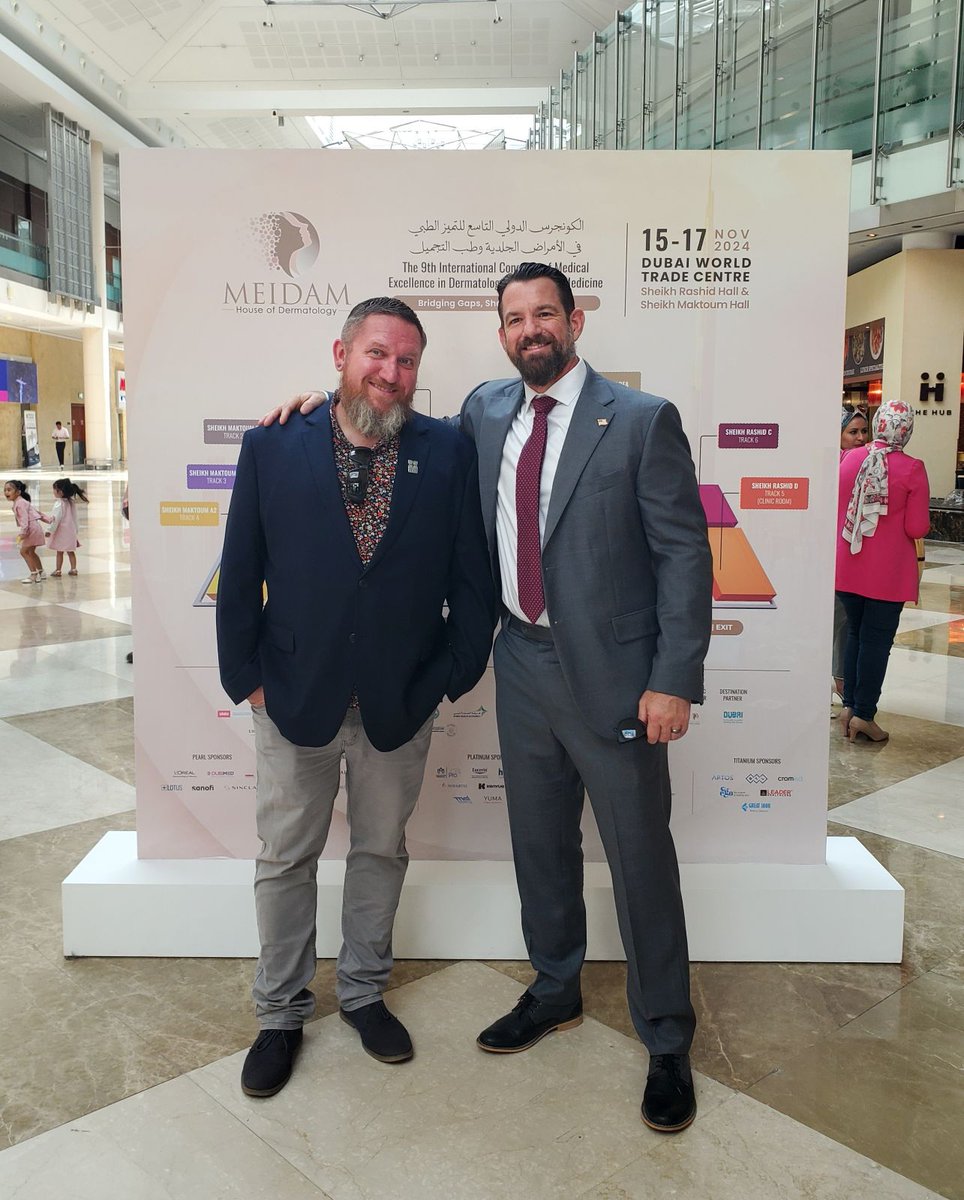 Dave_Stachura's tweet photo. Great talks and information distributed at @MEIDAMCongress 2024 by the @FactorFiveSkin science team! Looking forward to the future! #biotech #skincare #factorfive #stemcells https://t.co/MUUrOrG5bA
