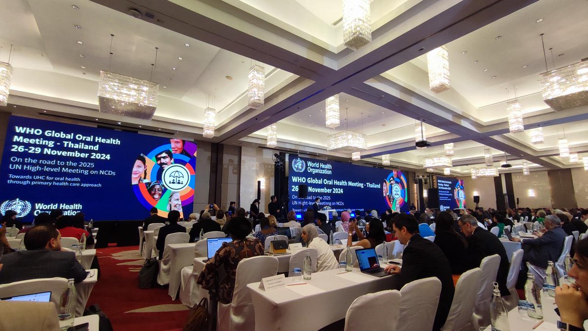 IARC (@iarcwho) on Twitter photo IARC co-hosted side event on “Preventing #OralCancer: A Collaborative Global Approach to Early Detection & Risk Reduction” at <a href="/WHO/">World Health Organization (WHO)</a> #GlobalOralHealthMeeting2024 in Bangkok,🇹🇭. Participants discussed awareness, tobacco, areca nut, #alcohol, #HPV, & detection iarc.who.int/news-events/ia… IARC co-hosted side event on “Preventing #OralCancer: A Collaborative Global Approach to Early Detection & Risk Reduction” at <a href="/WHO/">World Health Organization (WHO)</a> #GlobalOralHealthMeeting2024 in Bangkok,🇹🇭. Participants discussed awareness, tobacco, areca nut, #alcohol, #HPV, & detection iarc.who.int/news-events/ia…