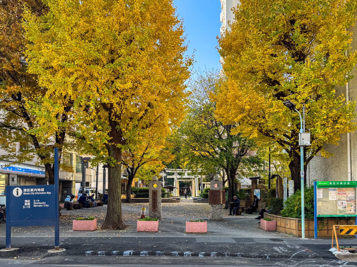 geikotaku's tweet photo. Qu’il est agréable de se balader dans Tokyo en cette saison 😍 #japonaise #tonyo #automne https://t.co/9WNcnVpvzw