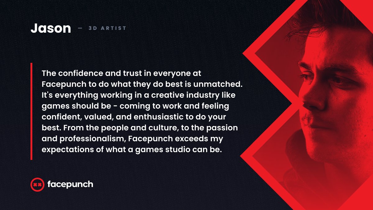 Programmers, Artists, Animators, and more - we need you! 😮
3D Artist, Jason, talks about why you should apply to join the team.
Check out what roles we have open here: facepunch.com/careers